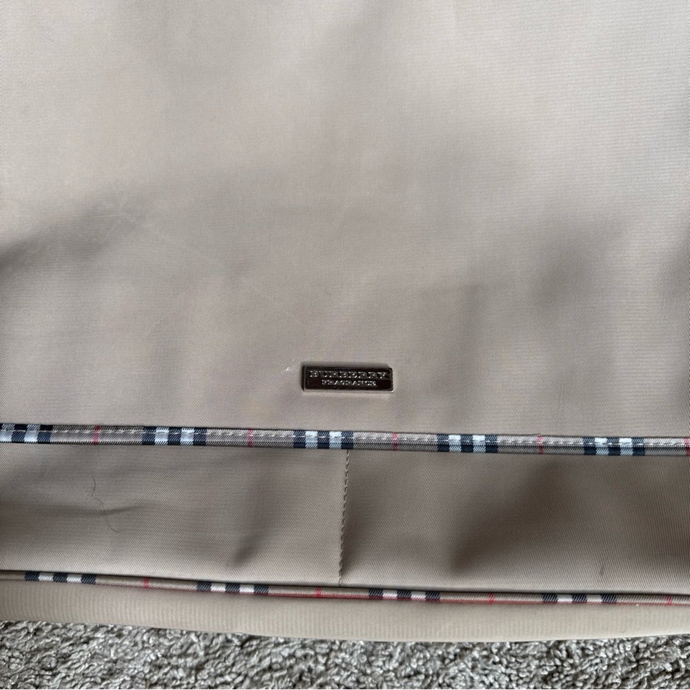 Burberry Beige Canvas Laptop Bag - Picture 11 of 12